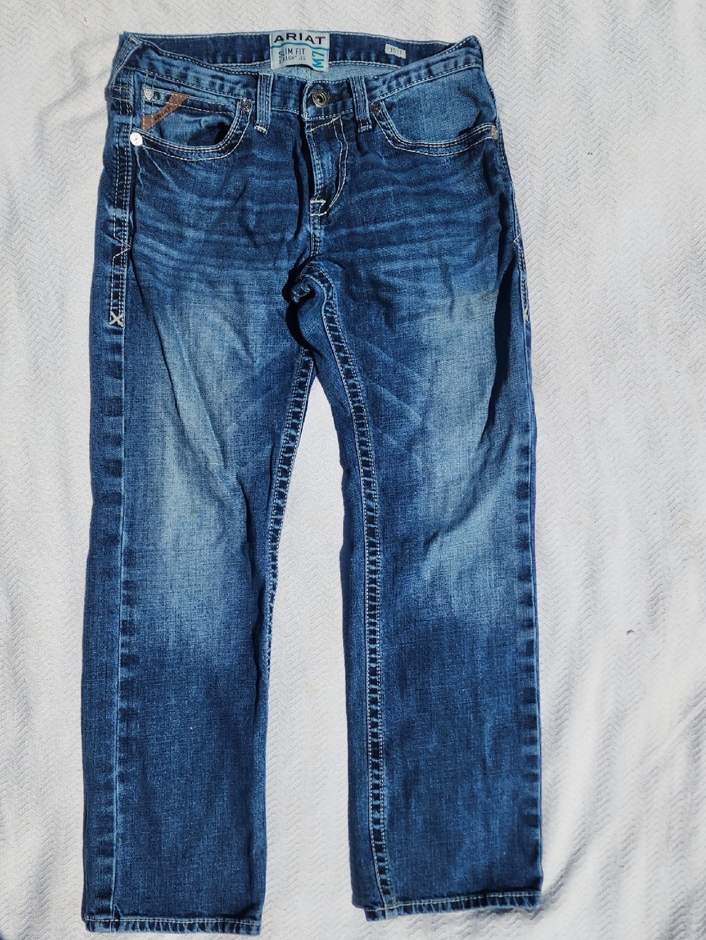 Ariat Men's Indigo Straight Jeans 31/30